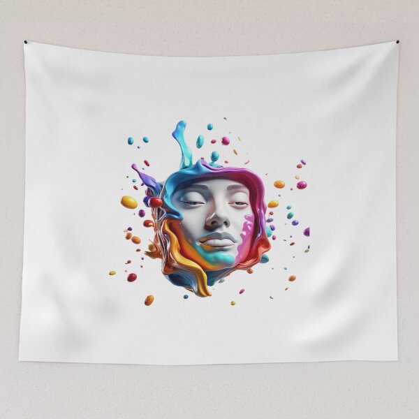 Item preview, Fluidwatercolor female Face in Watercolour #5 designed and sold by fluidwatercolor.