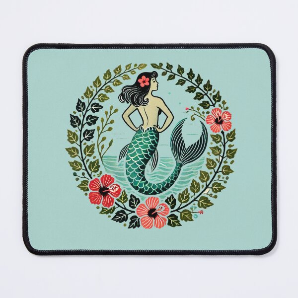 Item preview, Beachy Mermaid designed and sold by FrictionMaxxing.