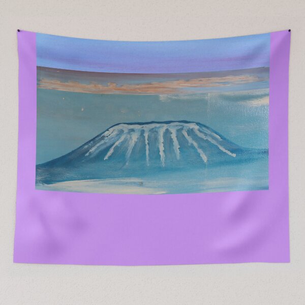 Item preview, Glacier Flowing Mountain with assorted sky colors designed and sold by annenambiro.