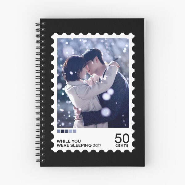 Item preview, While You Were Sleeping (2017) Stamp designed and sold by RabbitK.