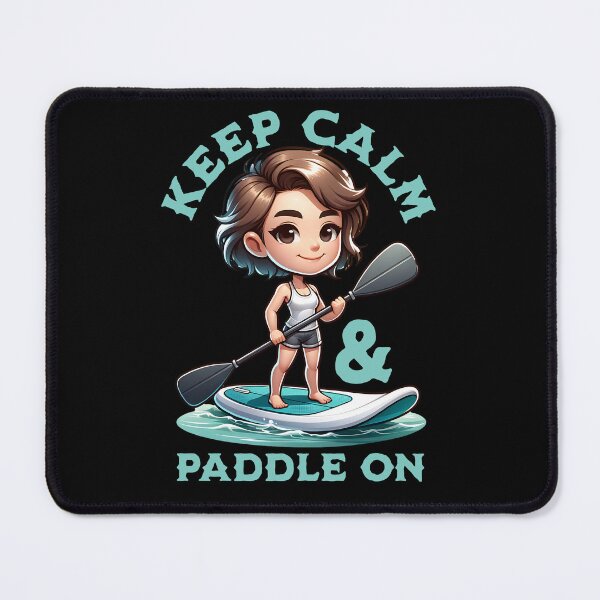 Item preview, Keep calm and paddle on designed and sold by EvergreenWhimsy.