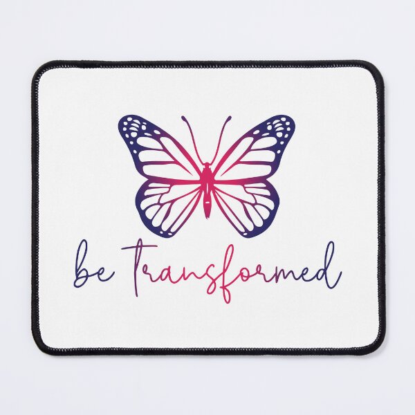 Item preview, Be Transformed Butterfly Motivational Design designed and sold by DigitalMagShop.