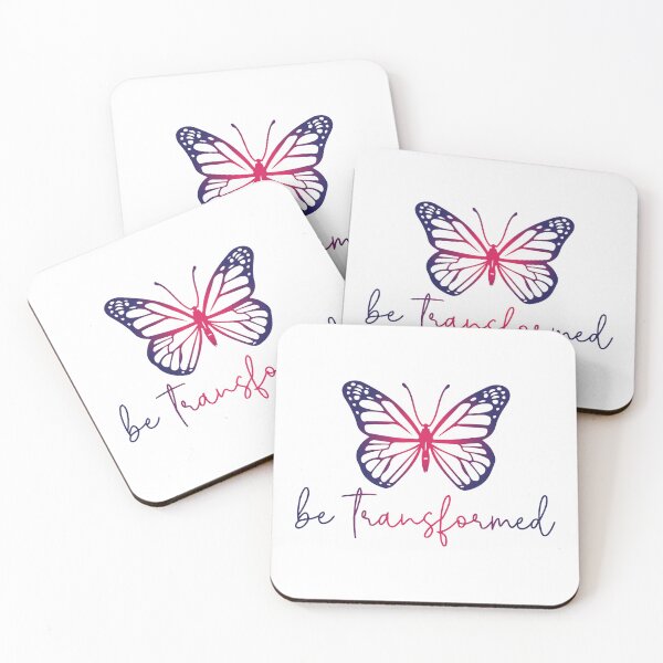 Item preview, Be Transformed Butterfly Motivational Design designed and sold by DigitalMagShop.