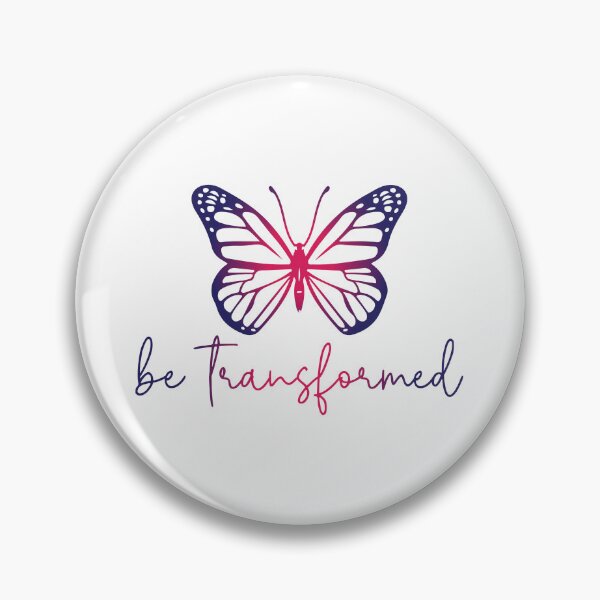 Item preview, Be Transformed Butterfly Motivational Design designed and sold by DigitalMagShop.