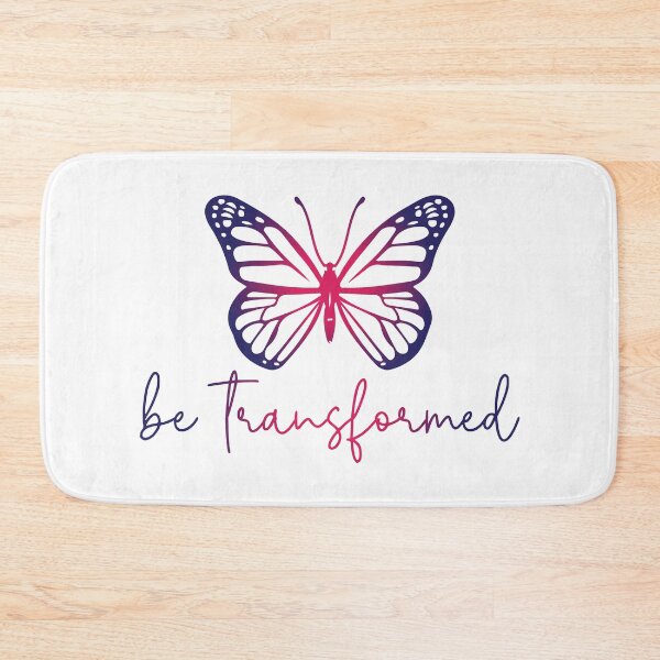 Item preview, Be Transformed Butterfly Motivational Design designed and sold by DigitalMagShop.
