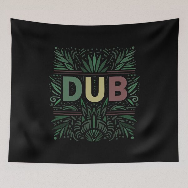 Item preview,  dub music sound system logo designed and sold by CutOriginalArt.