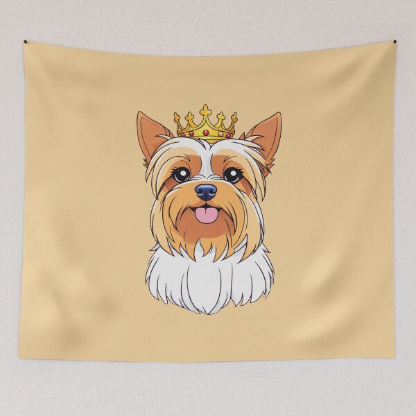 Item preview, "Mango cream" - Yorkshire Terrier designed and sold by VariousGoodies.