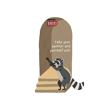 Artwork thumbnail, Sassy Racoon by Ink-Lust