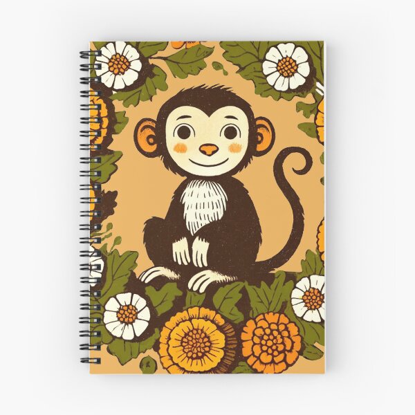 Item preview, Retro Monkey designed and sold by FrictionMaxxing.