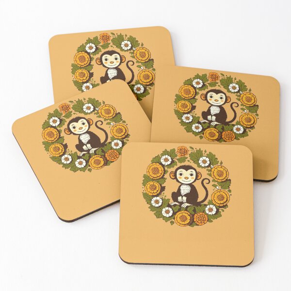 Item preview, Retro Monkey designed and sold by FrictionMaxxing.