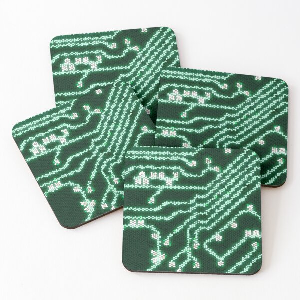 Item preview, Traces Bright Green designed and sold by PotatoVonEpicus.