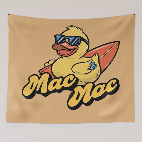 Item preview, Mac mac , retro rubber duck designed and sold by Ajax90.