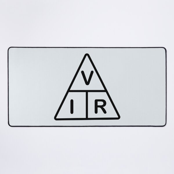 Item preview,  Ohms Law Formula Triangle Chart for Electrical engineering students Engineers Electricians and physics Students  designed and sold by Science Engineering Gifts.