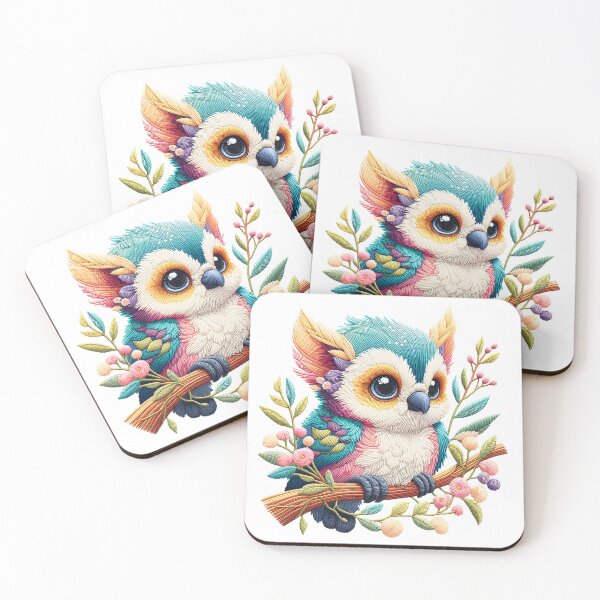 Item preview, Cute Bird Embroidery designed and sold by aliraweb.