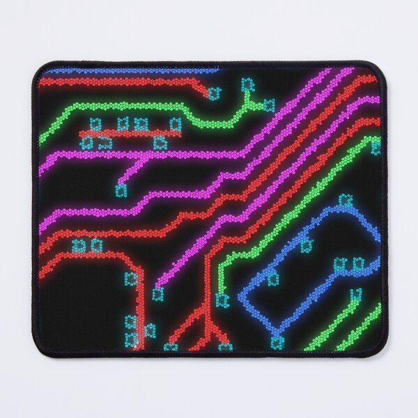 Item preview, Traces Neon designed and sold by PotatoVonEpicus.