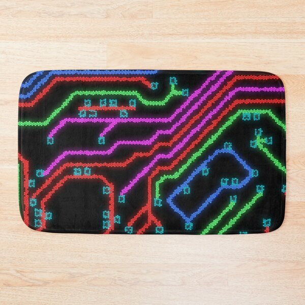 Item preview, Traces Neon designed and sold by PotatoVonEpicus.