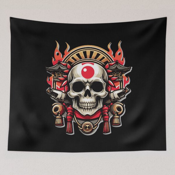 Item preview,  IZANAMI SKULL RETRO designed and sold by Baron-San.