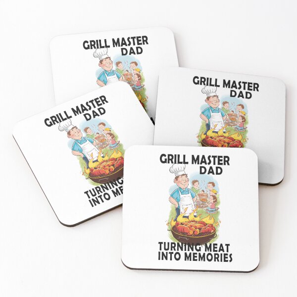 Item preview, Grill Master Dad – Funny BBQ Chef Design designed and sold by Taans-Creation.