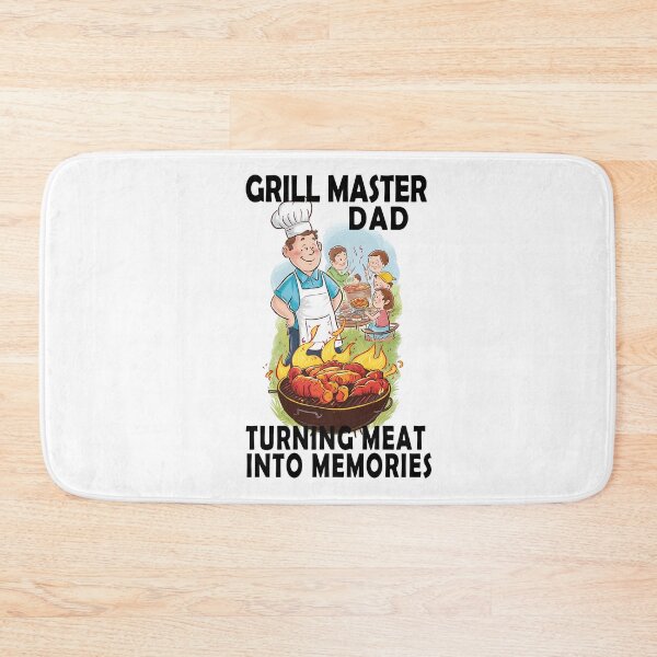 Item preview, Grill Master Dad – Funny BBQ Chef Design designed and sold by Taans-Creation.