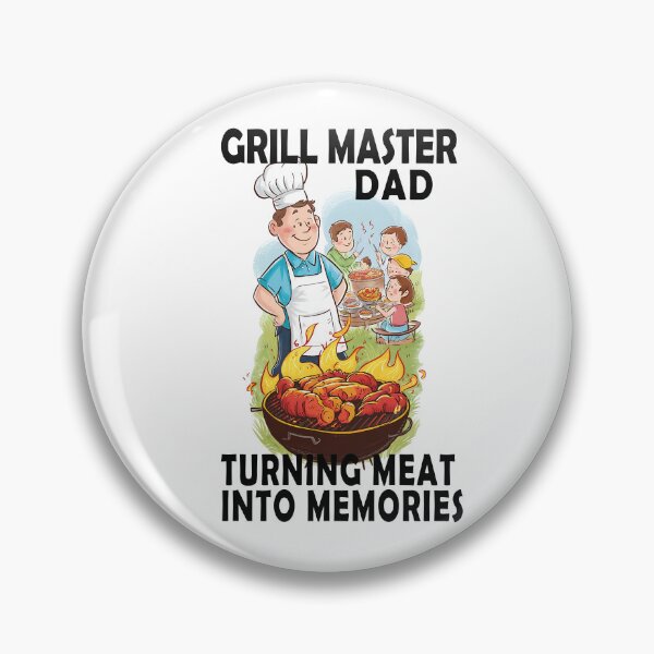 Item preview, Grill Master Dad – Funny BBQ Chef Design designed and sold by Taans-Creation.