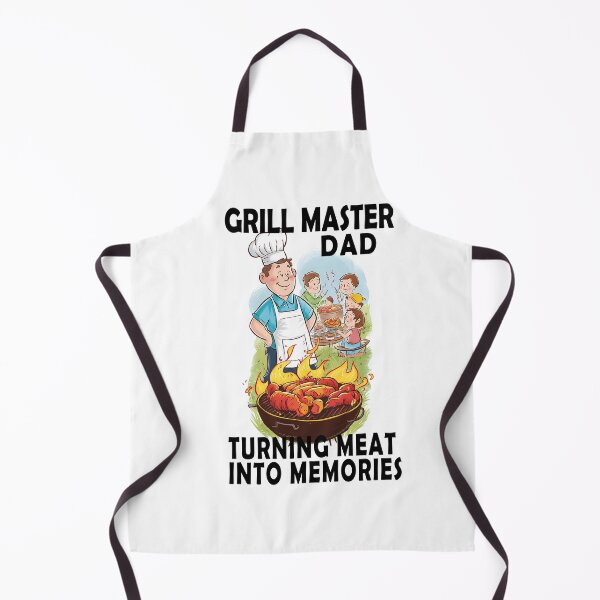 Item preview, Grill Master Dad – Funny BBQ Chef Design designed and sold by Taans-Creation.