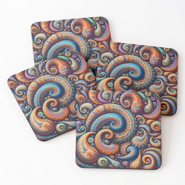 Item preview, Multi-Colored Paisley Design designed and sold by That-Guys-Merch.