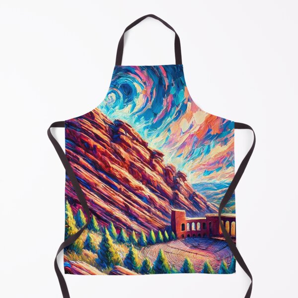 Item preview, Whimsical Red Rocks Amphitheatre designed and sold by LivingInThinAir.