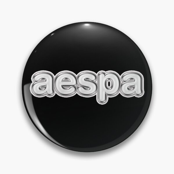 Item preview, aespa - Hot Mess aespa Logo (3D) designed and sold by Positive | K4U.