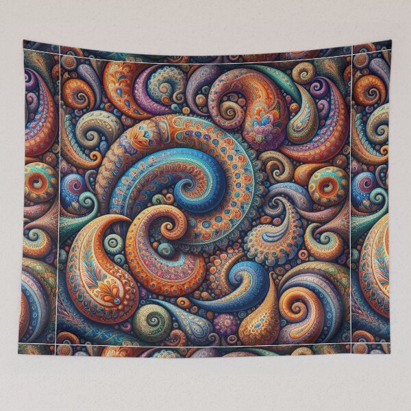 Item preview, Multi-Colored Paisley Design designed and sold by That-Guys-Merch.