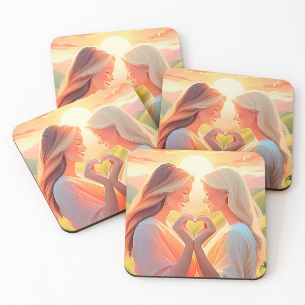 Item preview, Sunset Embrace in a Digital Dream designed and sold by homydesign.