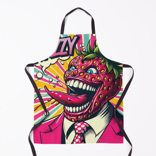 Item preview, Crazzy Strawberry: Psychedelic Pop Art Madness designed and sold by Vitalka-uk.