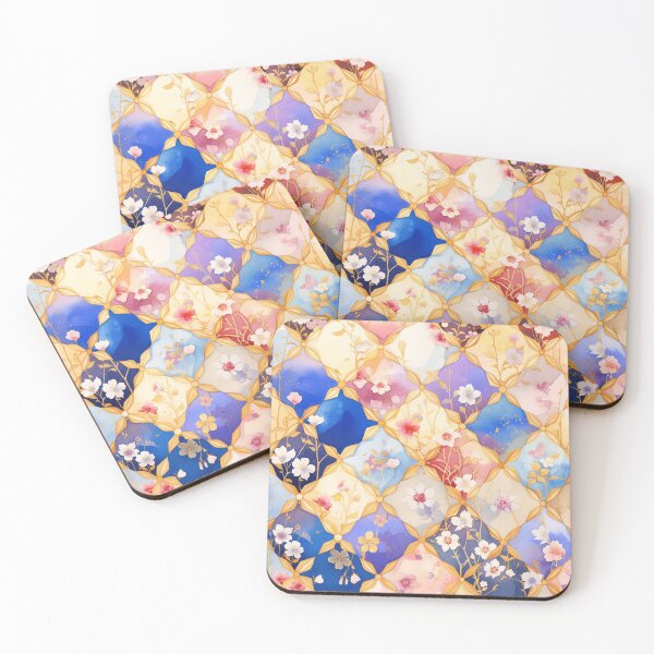 Item preview, Square Flower 005 designed and sold by emilykang.