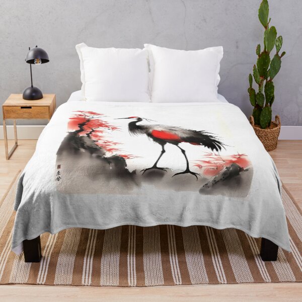Item preview, Japanese Crane B Portrait designed and sold by Oldetimemercan.