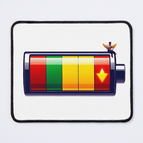 Item preview, Battery, AI, technology, phone battery, pc battery designed and sold by TrueArtVibes.