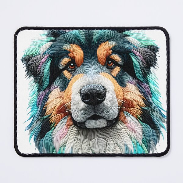 Item preview, tibetan mastiff embroidery designed and sold by aliraweb.