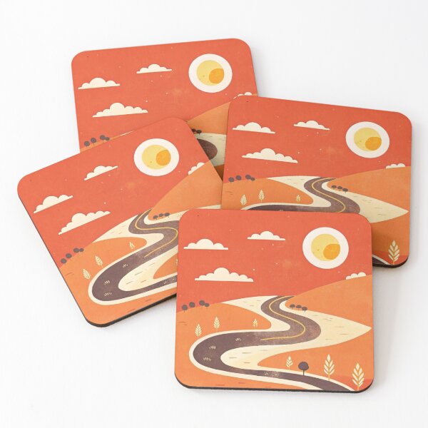 Item preview, Retro: A Serene Landscape designed and sold by Pickmash.