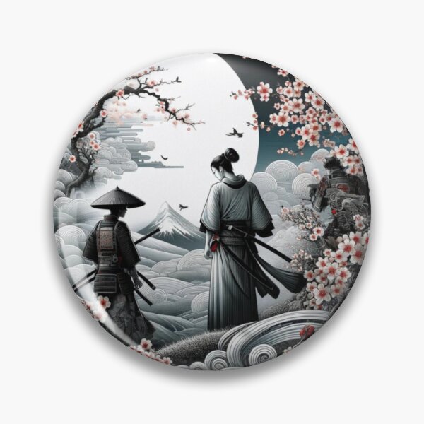 Item preview, Two samurai in the night designed and sold by FusiTink.