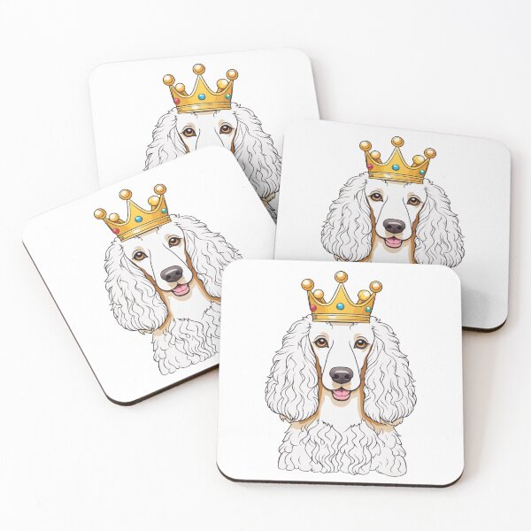 Item preview, "The crowned ones" - Standard Poodle designed and sold by VariousGoodies.