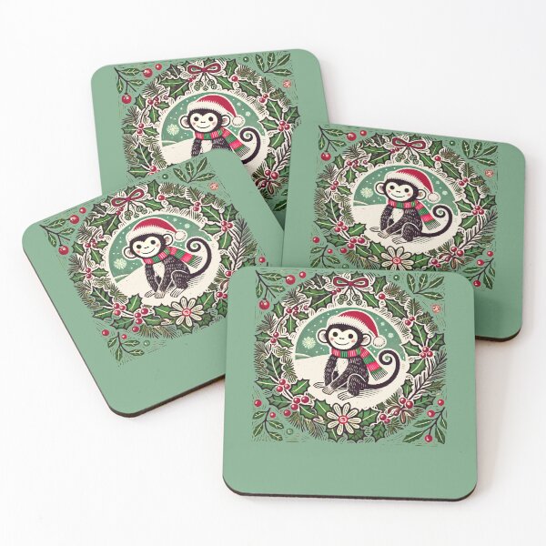 Item preview, Christmas Monkey designed and sold by FrictionMaxxing.
