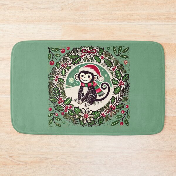 Item preview, Christmas Monkey designed and sold by FrictionMaxxing.