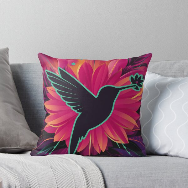 Item preview, Retro Hummingbird Silhouette designed and sold by Exodoi.