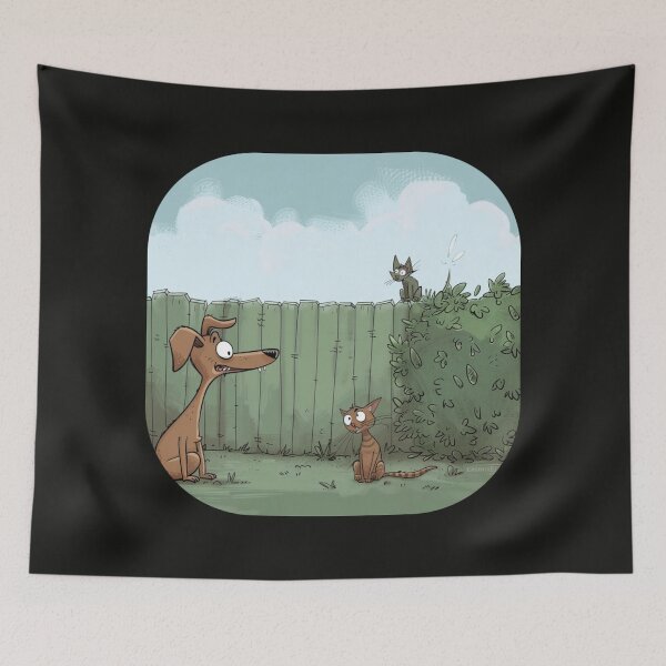 Item preview, A dog and a cats designed and sold by Dadziosz.