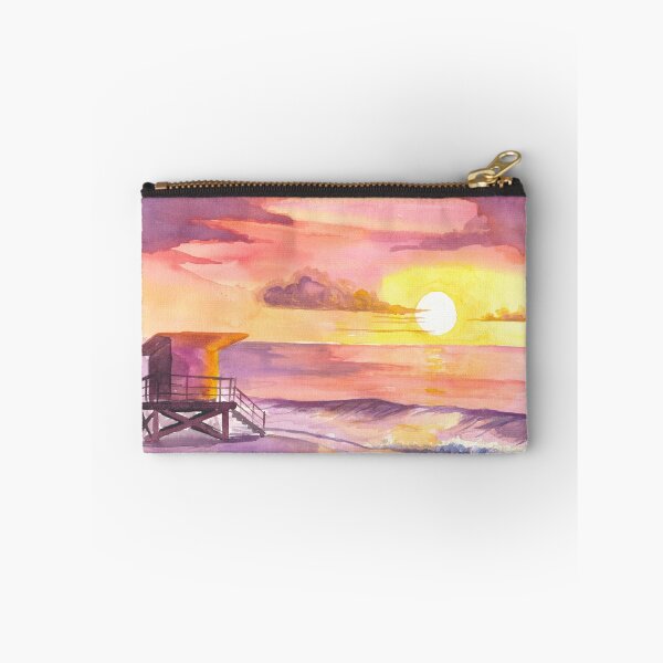 Item preview, Miami Beach Florida Sunrise with Baywatch Tower designed and sold by artshop77.