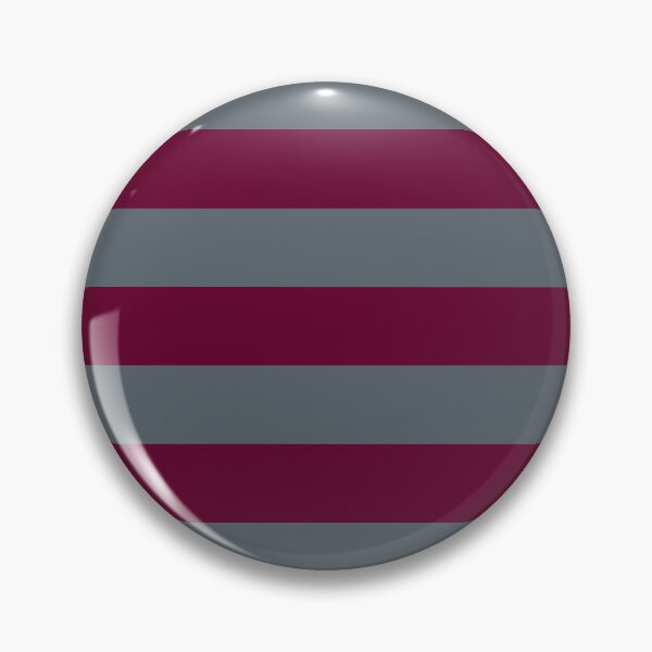 Item preview, Medium BURGUNDY (Maroon) and SLATE GREY Horizontal STRIPES designed and sold by RachelMacht.