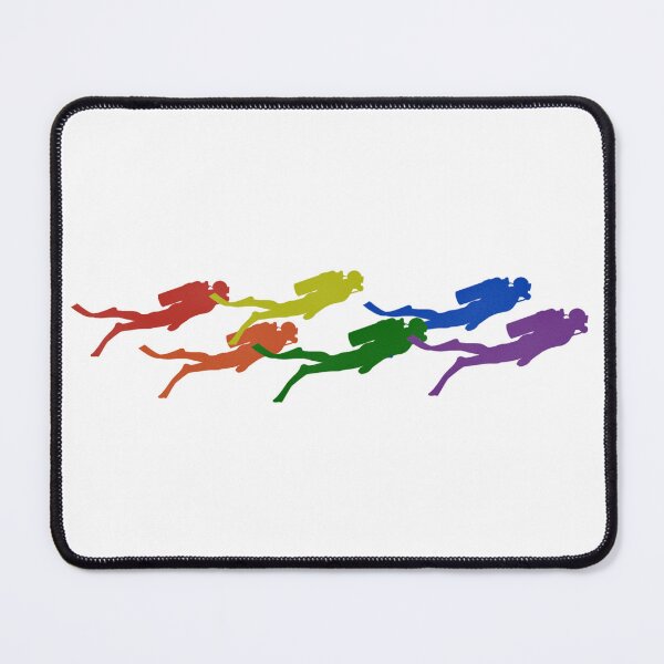 Item preview, Scuba diver LGBTQ dive pride: all sales support ocean conservation and coral preservation  designed and sold by seekingclarity.