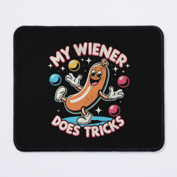 Item preview, Funny Hot Dog Doing Tricks designed and sold by AmorcitoDesigns.