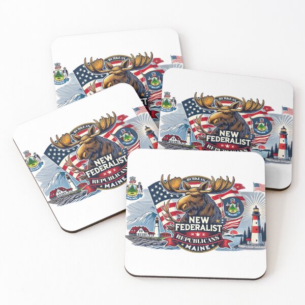 Item preview, Maine New Federalist designed and sold by CroakysCorner.