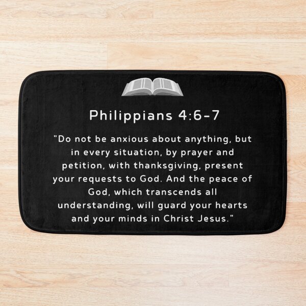 Item preview, Philippians 4:6-7 designed and sold by TheBibleWords.