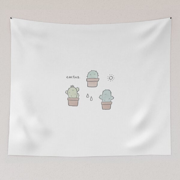 Item preview, Aesthetic Cute Cactuses Sticker Pack designed and sold by lameowee.