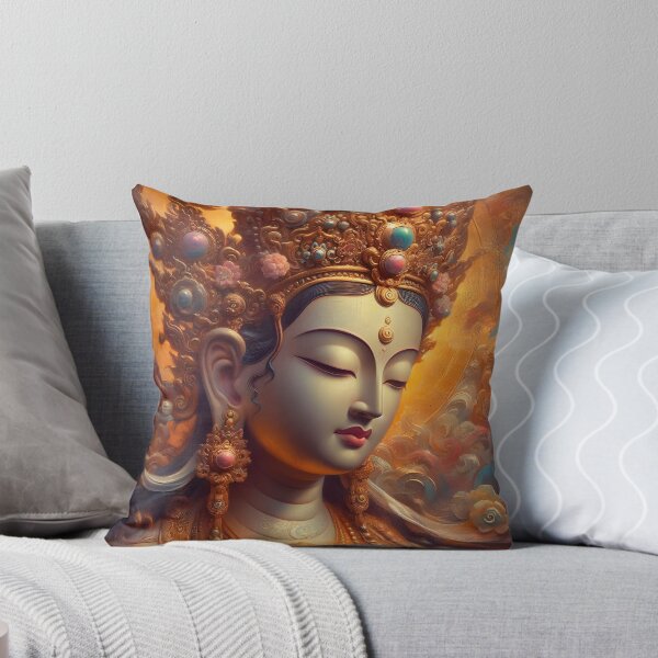 Item preview, Buddha Art Goddess Tara Buddhist Chinese KwanYin QuanYin Saraswati Lakshmi Buddhism Hindu designed and sold by JWiseArts.